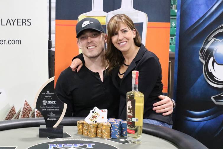 Bicknell y su esposo llegaron a un heads-up en San Valentín