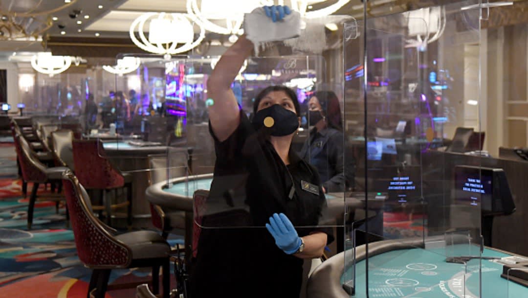 Las Vegas: relajan medidas de restricción en los casinos