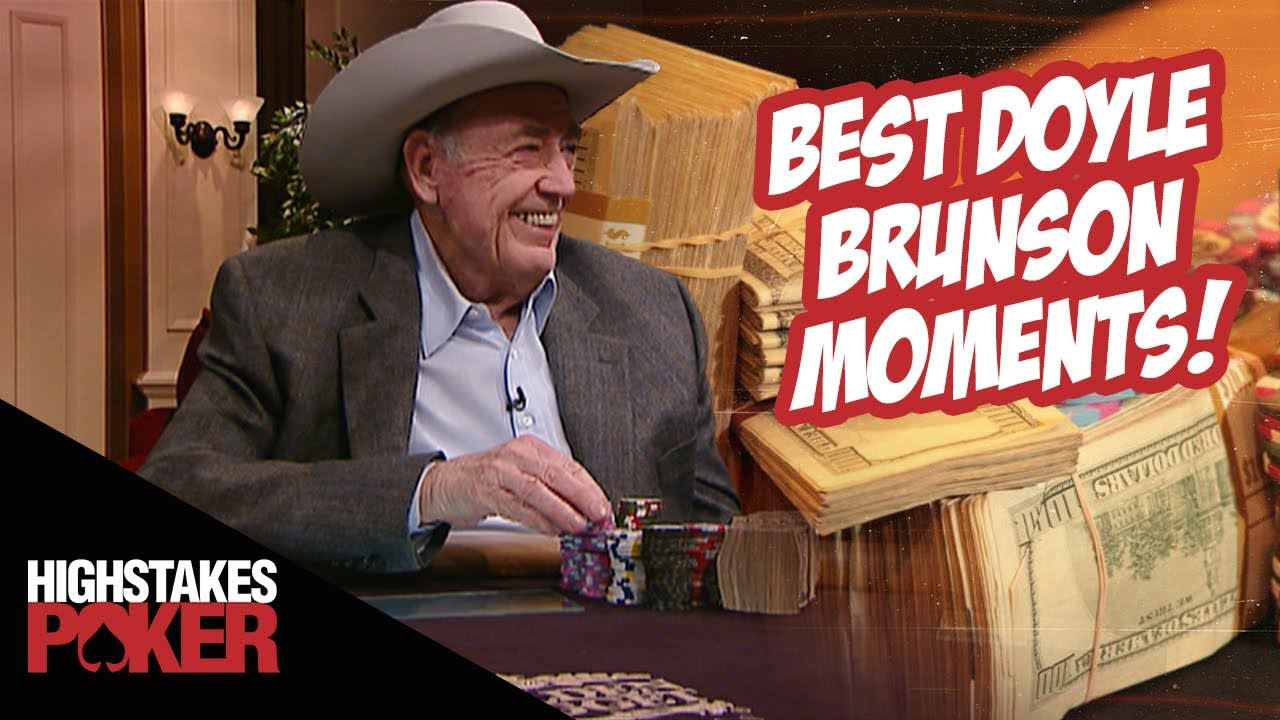 [VIDEO] Las mejores manos del legendario Doyle Brunson