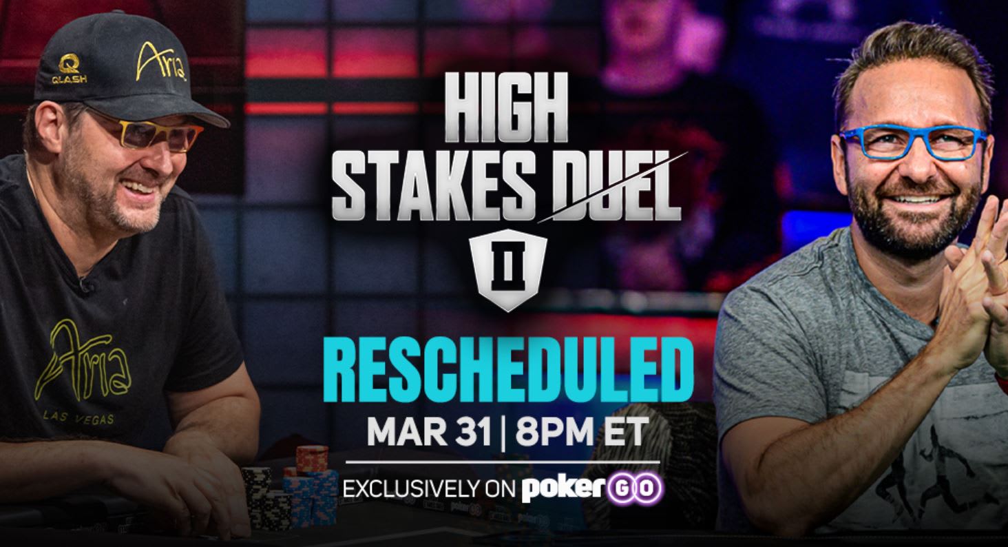 El duelo Negreanu vs. Hellmuth se pospuso por COVID