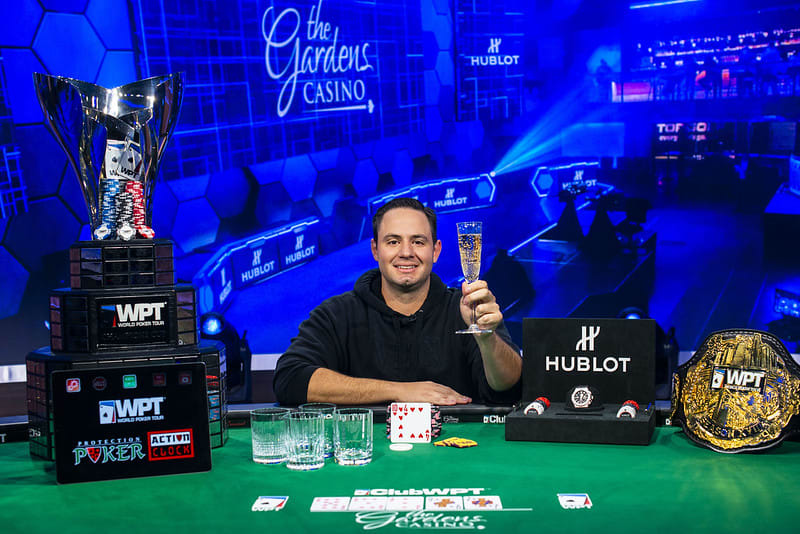 Gonsalves se llevó el WPT Gardens Poker Championship