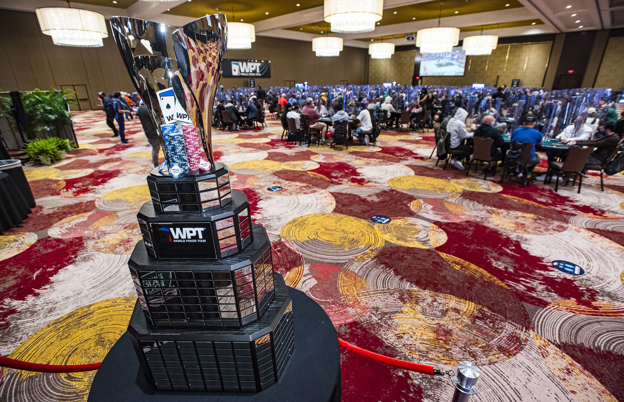 ¡¿Corona qué?! Se está jugando el WPT más grande de la historia