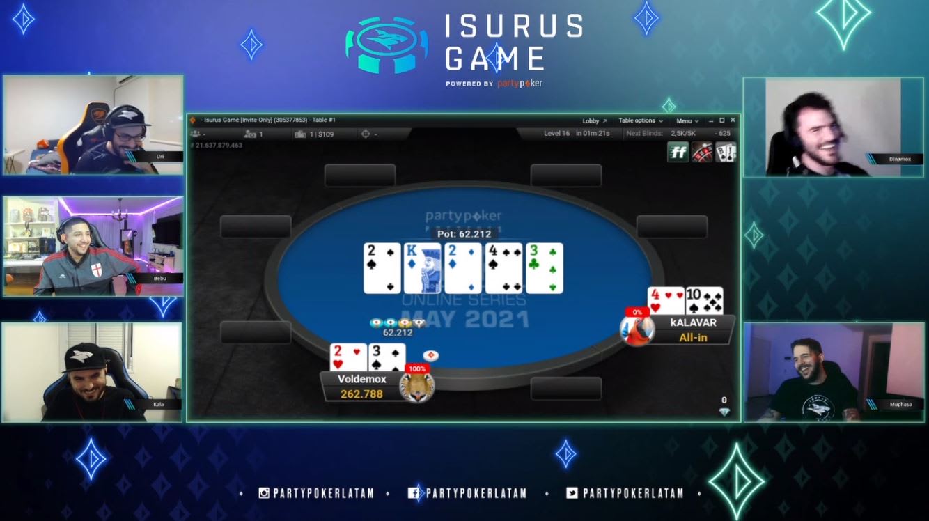 Voldemox conquistó el Isurus Game en partypoker