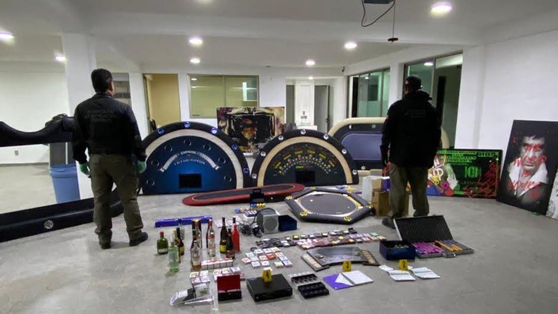 México: desbaratan un casino clandestino donde jugaban narcos