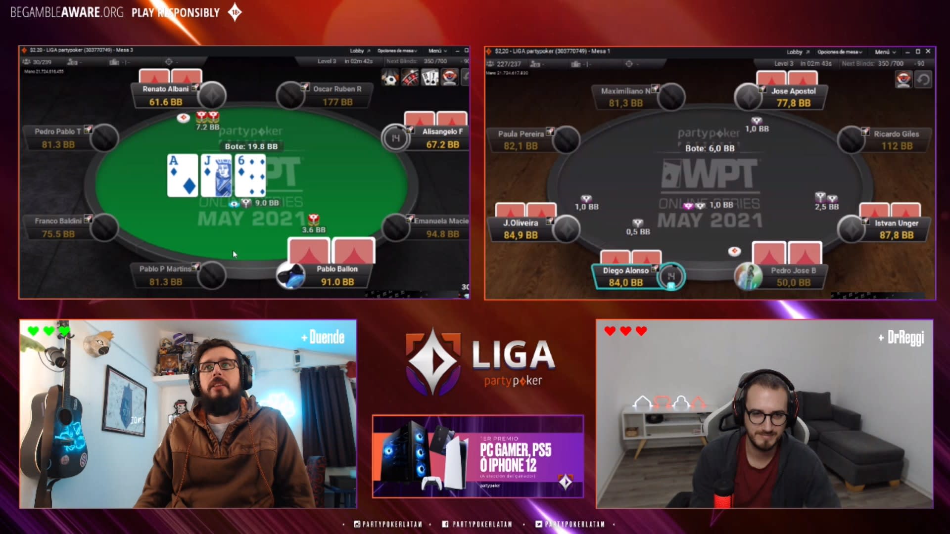 [VIDEO] La Liga partypoker tiene nuevo campeón
