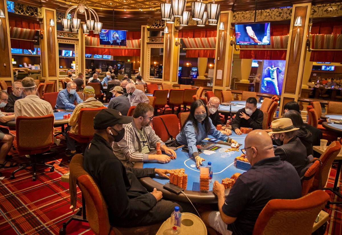 El poker en Las Vegas ya se juega sin plexiglás