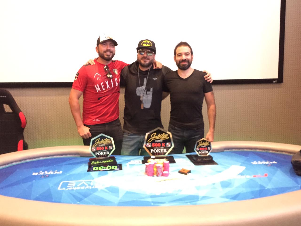 Elizondo Martínez logró conquistar el Jubilee Casino