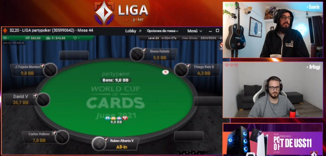 [VIDEO] La Liga partypoker tiene nuevo campeón