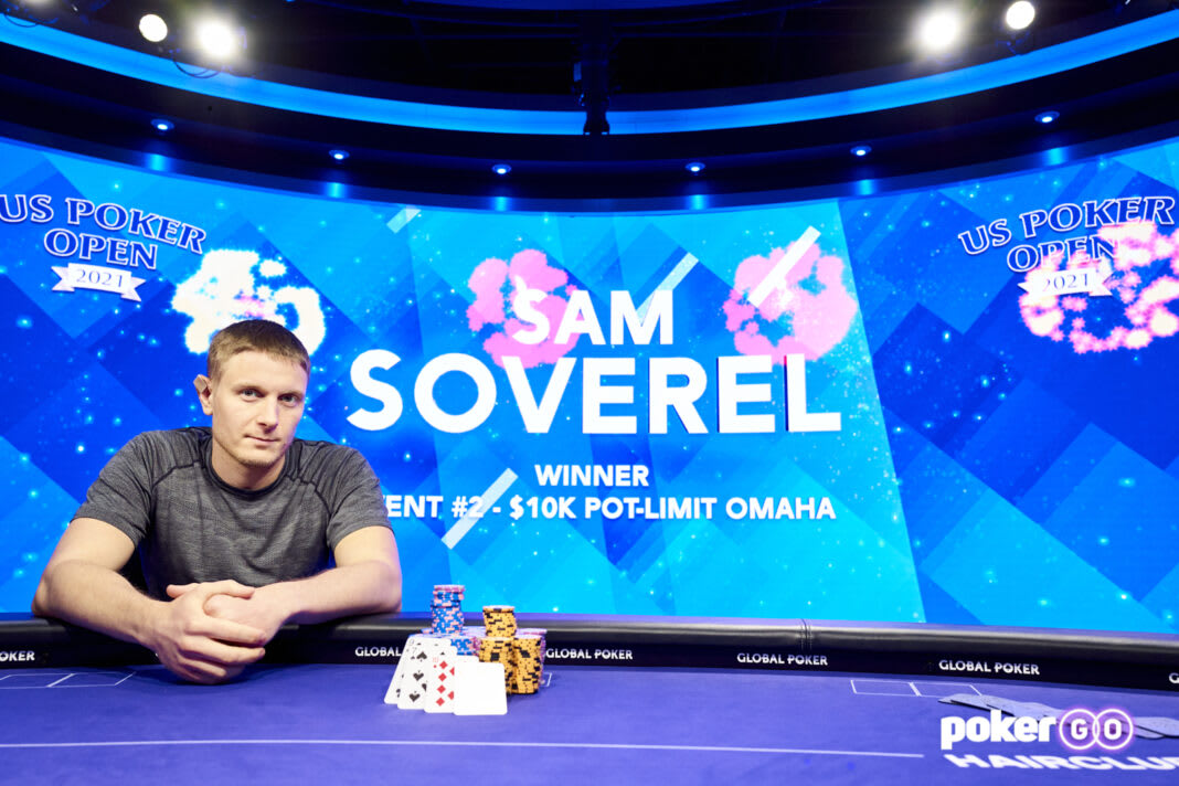 Soverel celebró con cuatro cartas en el U.S. Poker Open