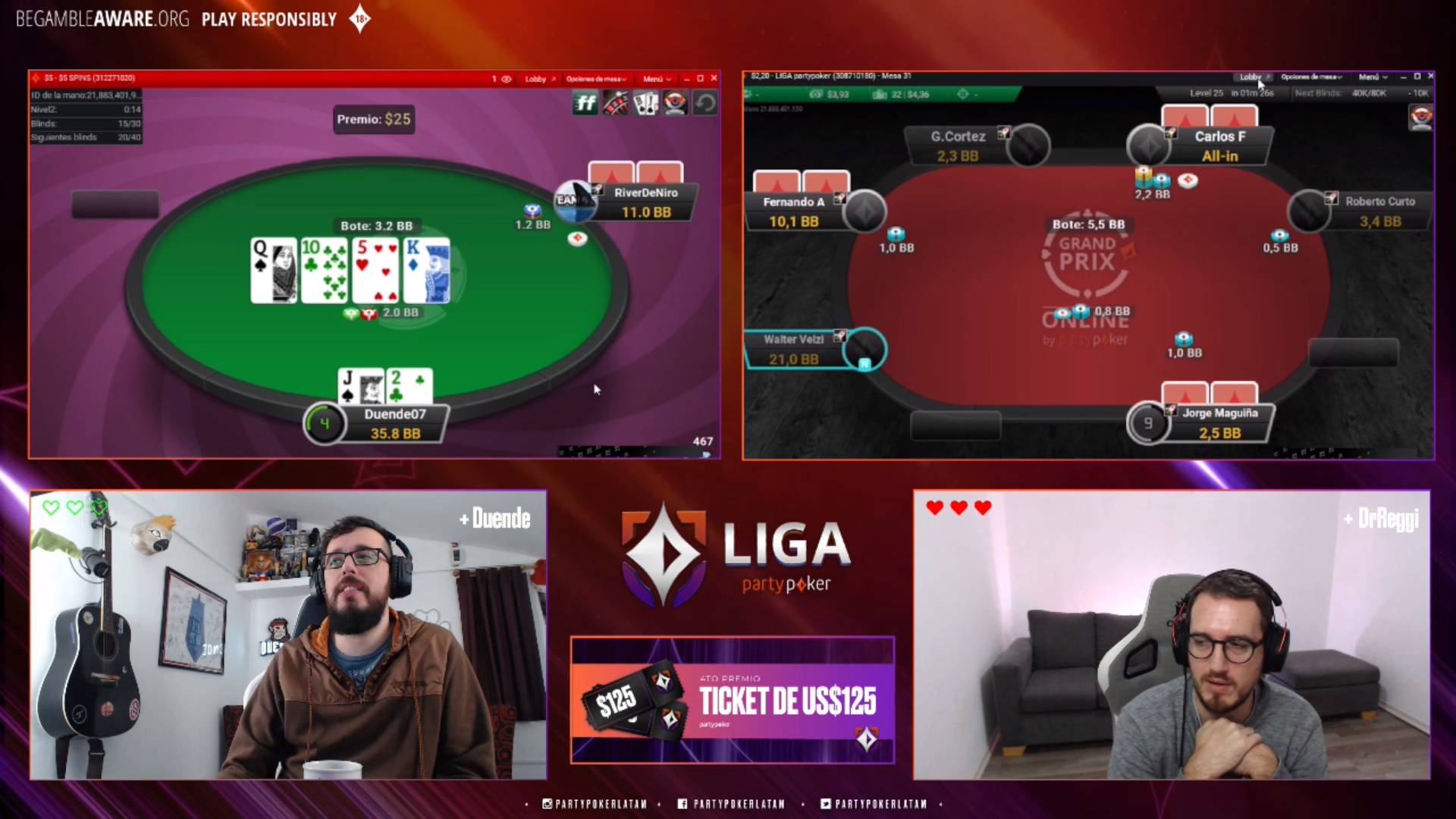 [VIDEO] La Liga partypoker tiene nuevo campeón