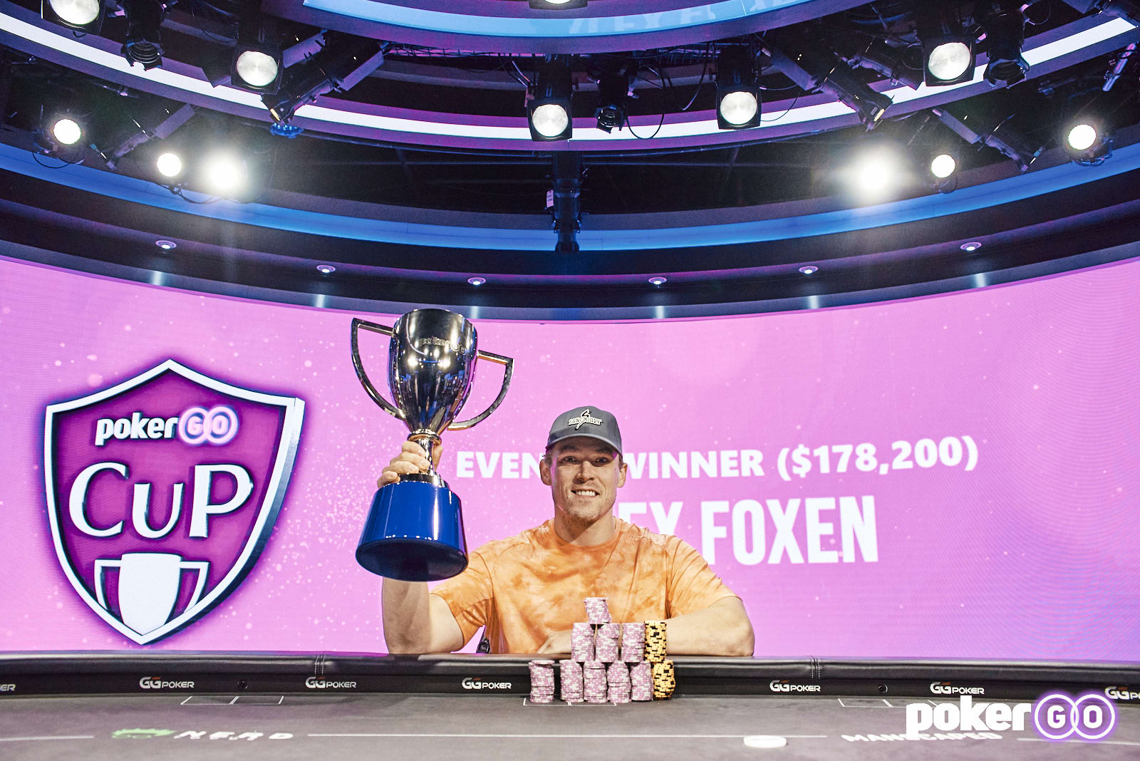 Alex Foxen ganó el primer evento de la PokerGo Cup