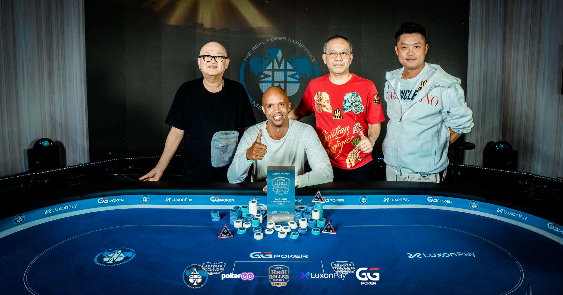 ¡Ivey es el primer campeón del Super High Roller Bowl!