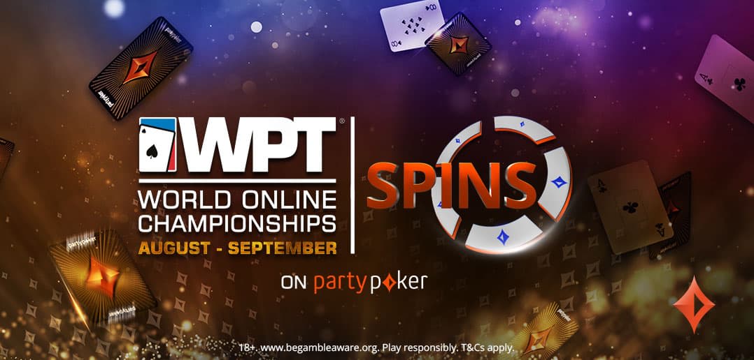 Los SPINS de partypoker también se visten de WPTWOC