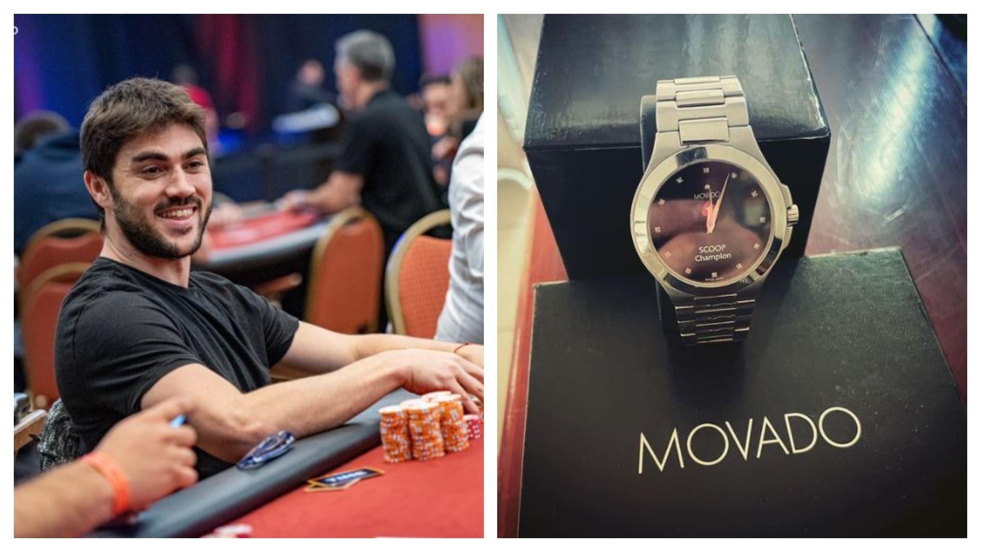 Fabrizio subasta el reloj de campeón del SCOOP