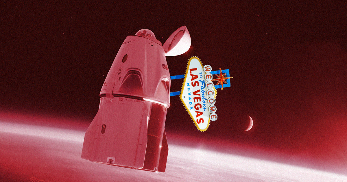 100% real: se hizo la primera apuesta desde el espacio