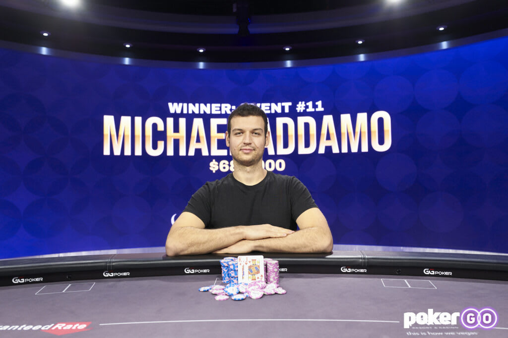Michael Addamo es un Poker Masters imparable