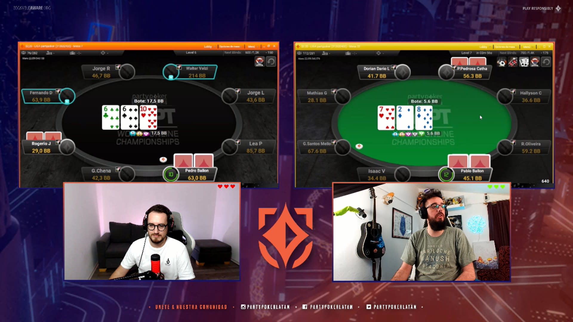 [VIDEO] La Liga partypoker tuvo final Argentina vs. Brasil
