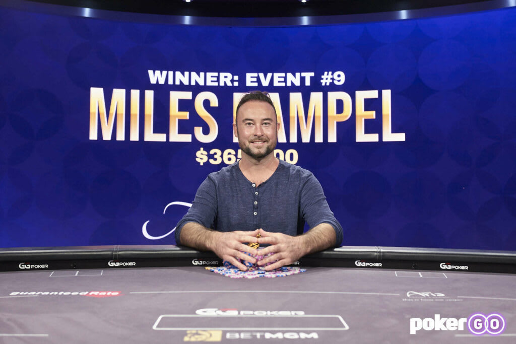 Miles Rampel ganó el primer torneo de su vida