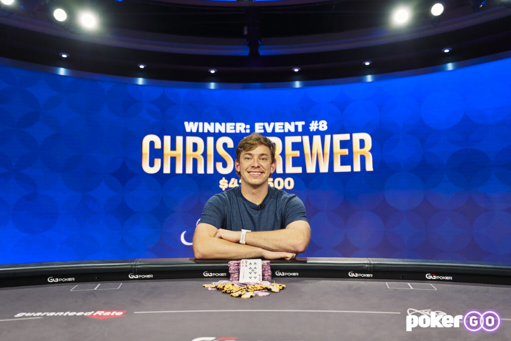 Chris Brewer: dos meses, dos High Rollers
