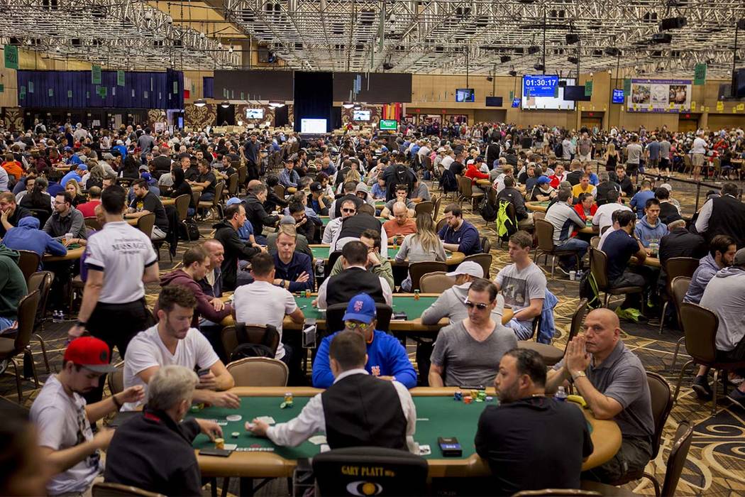 Si haces «tiempo» en la WSOP te podrían descalificar