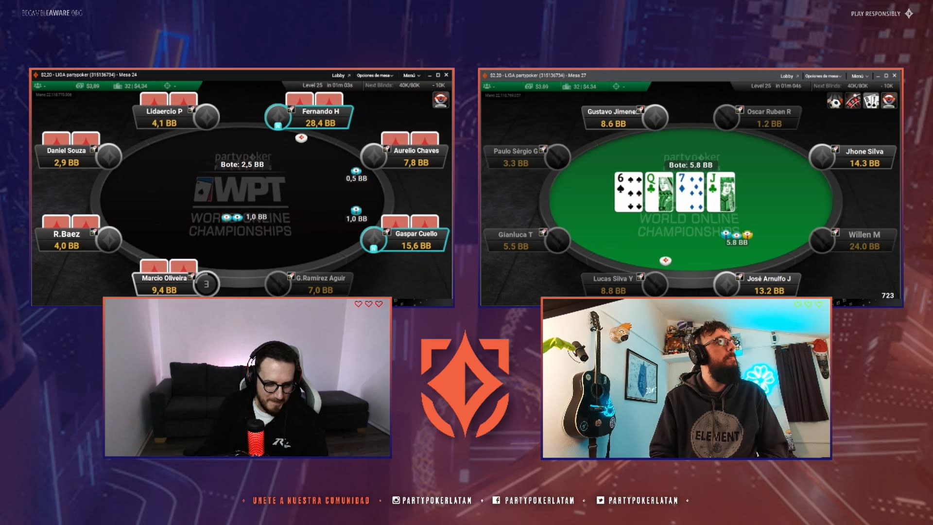 La primera Liga partypoker se fue para Brasil