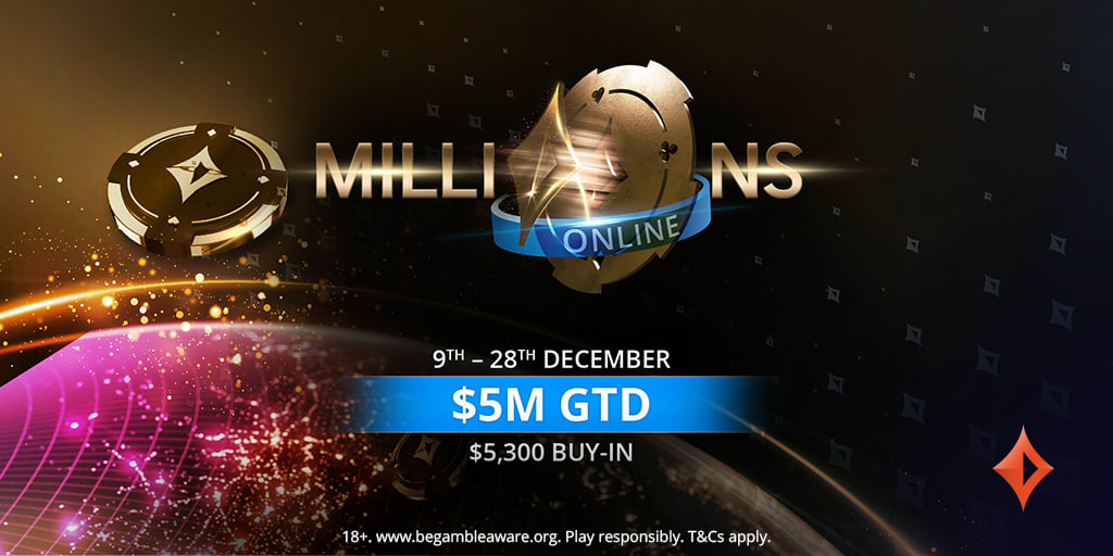 ¡Bomba! Hoy se van 20 entradas al MILLIONS Online