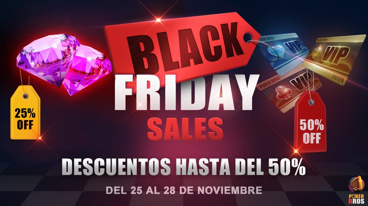 Black Friday: las ofertas imperdibles de PokerBROS