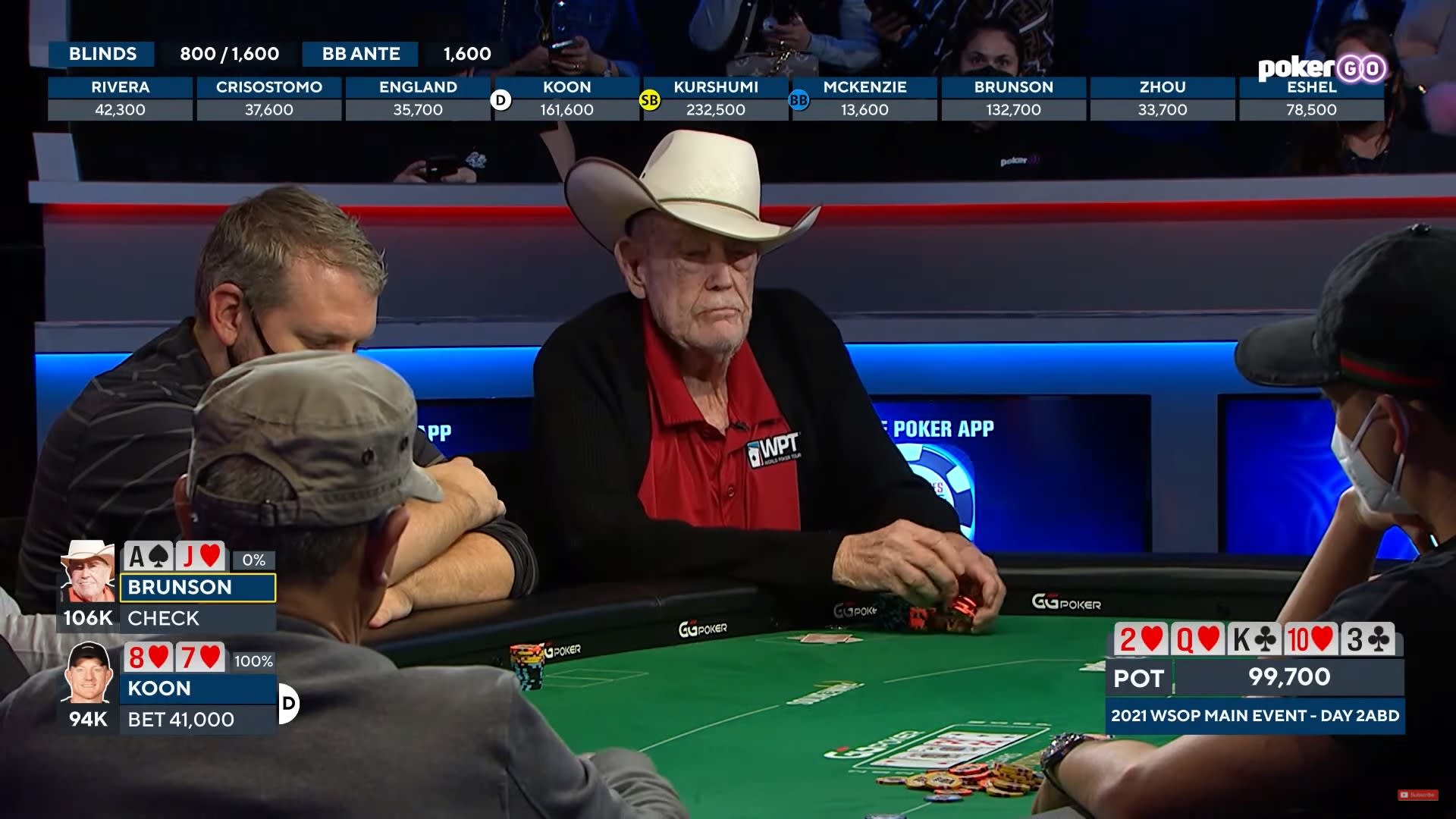 [VIDEO] Brunson dejó un fold épico antes de perder