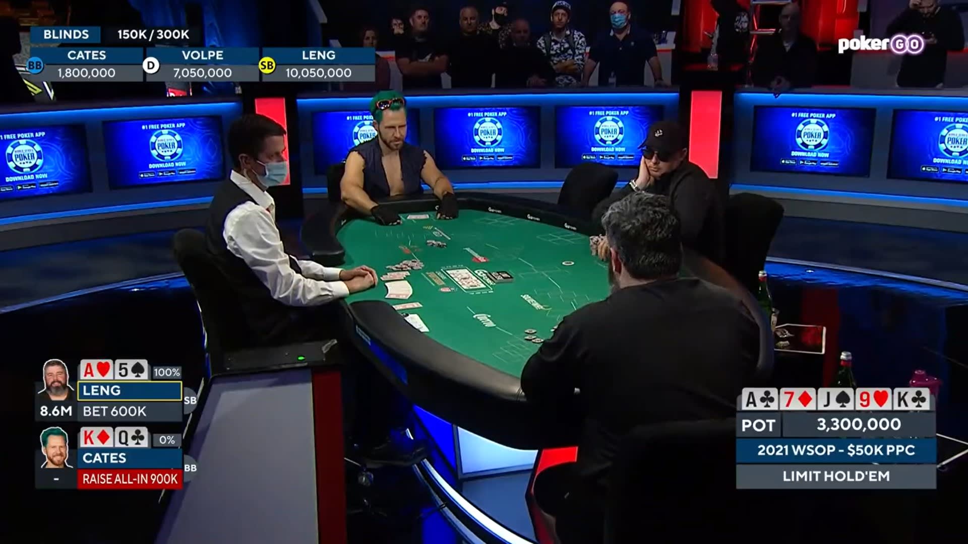 ¿Será éste el peor fold de la WSOP 2021?