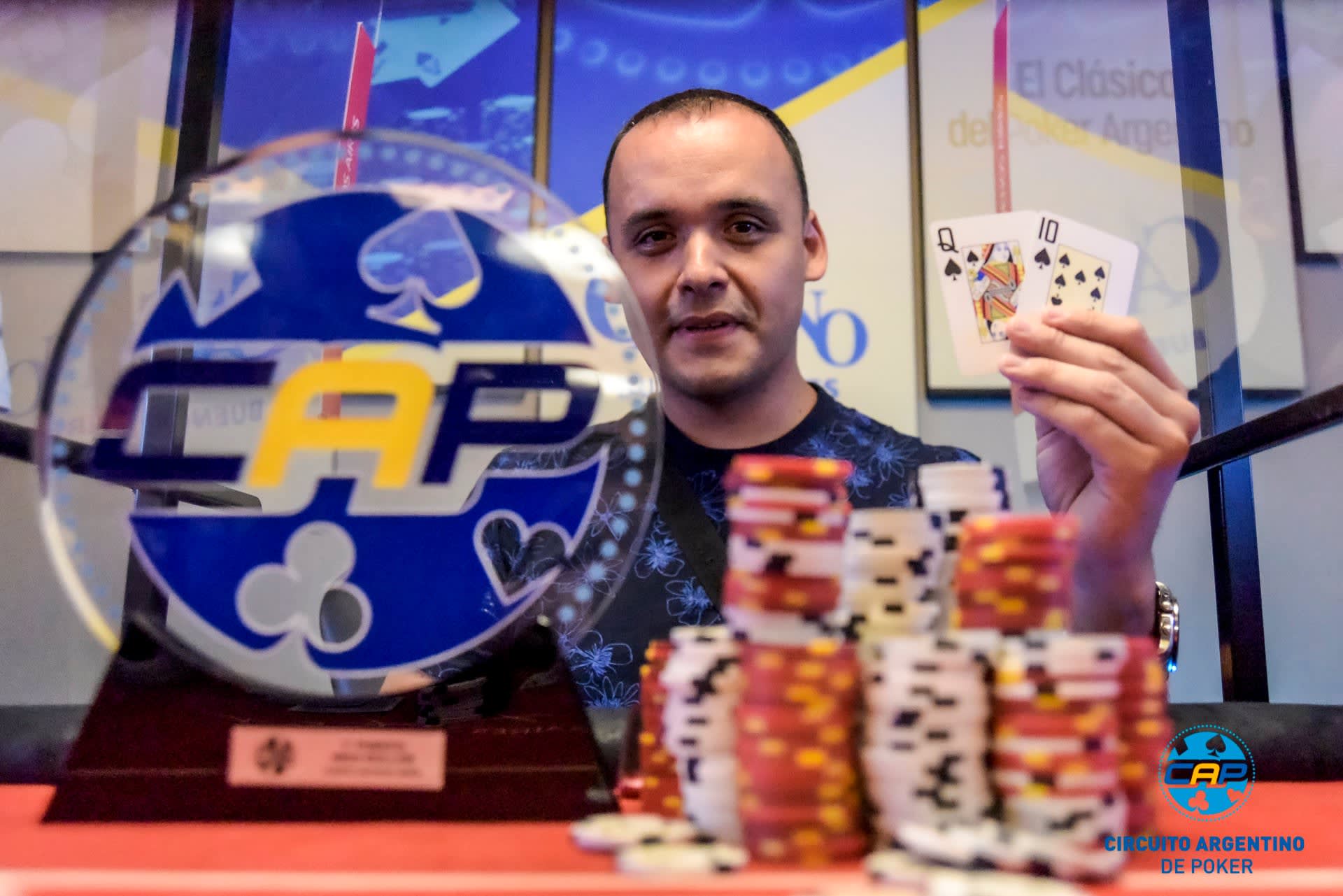 Franco se impuso en el High Roller del CAP Buenos Aires