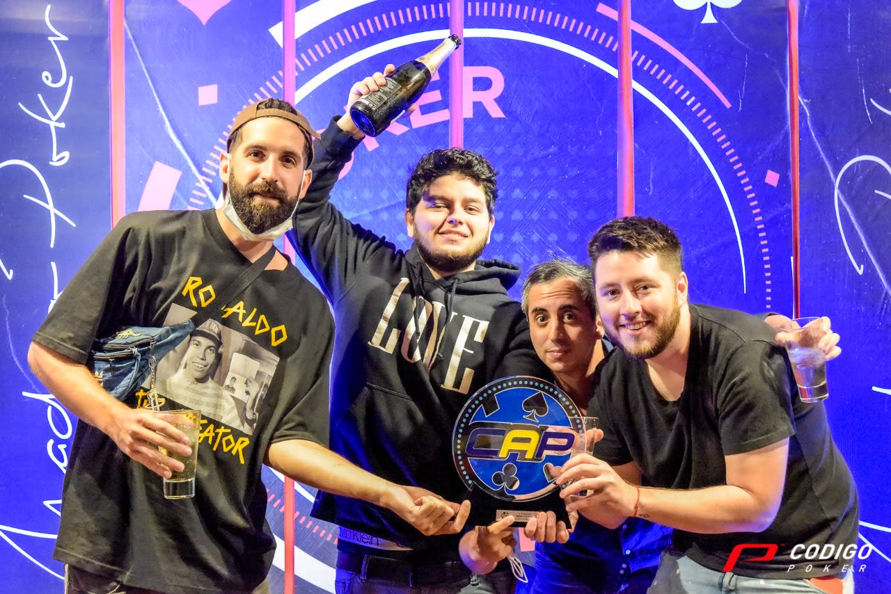 Araujo se consagró en el Main Event del CAP Buenos Aires