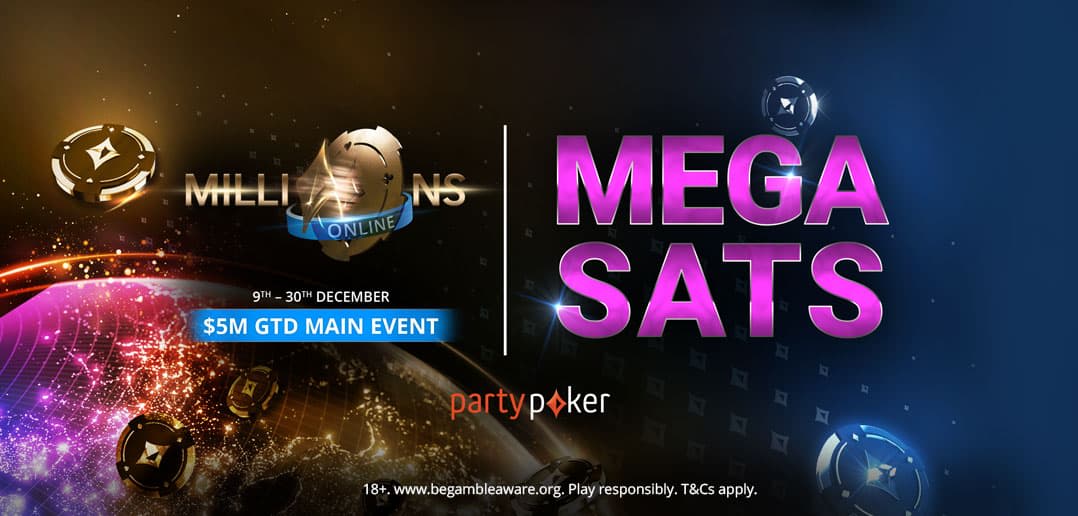 MILLIONS Online: domingo de Main Event y Mega Satélite