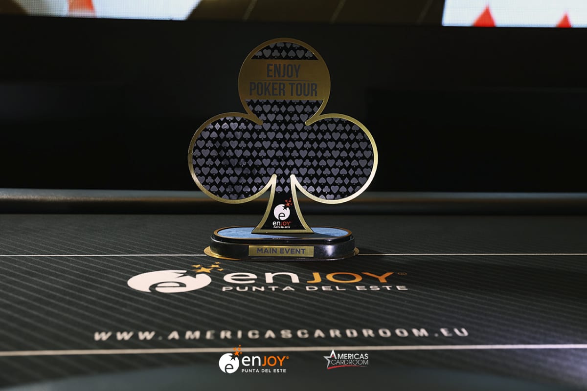 Ellos festejaron sobre el cierre del Enjoy Poker Tour