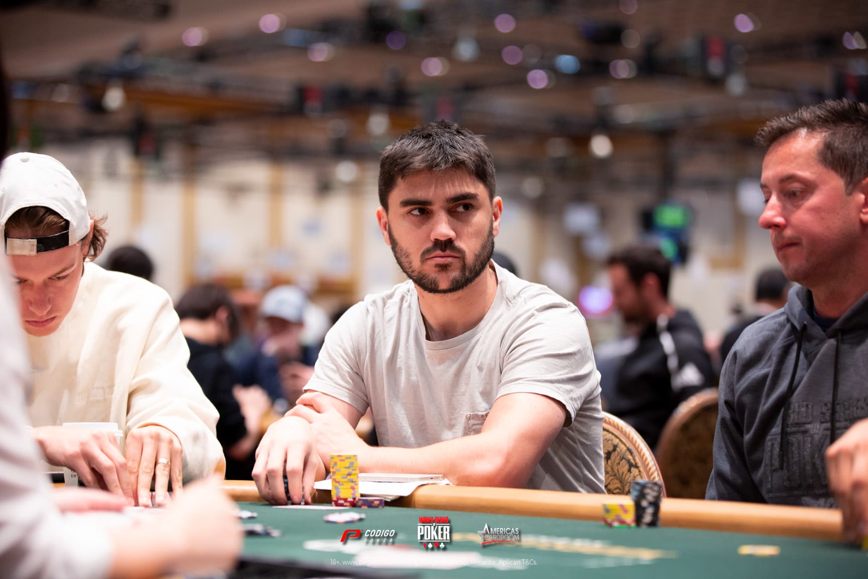 Fabrizio González pasó en el Top 10 del One Drop