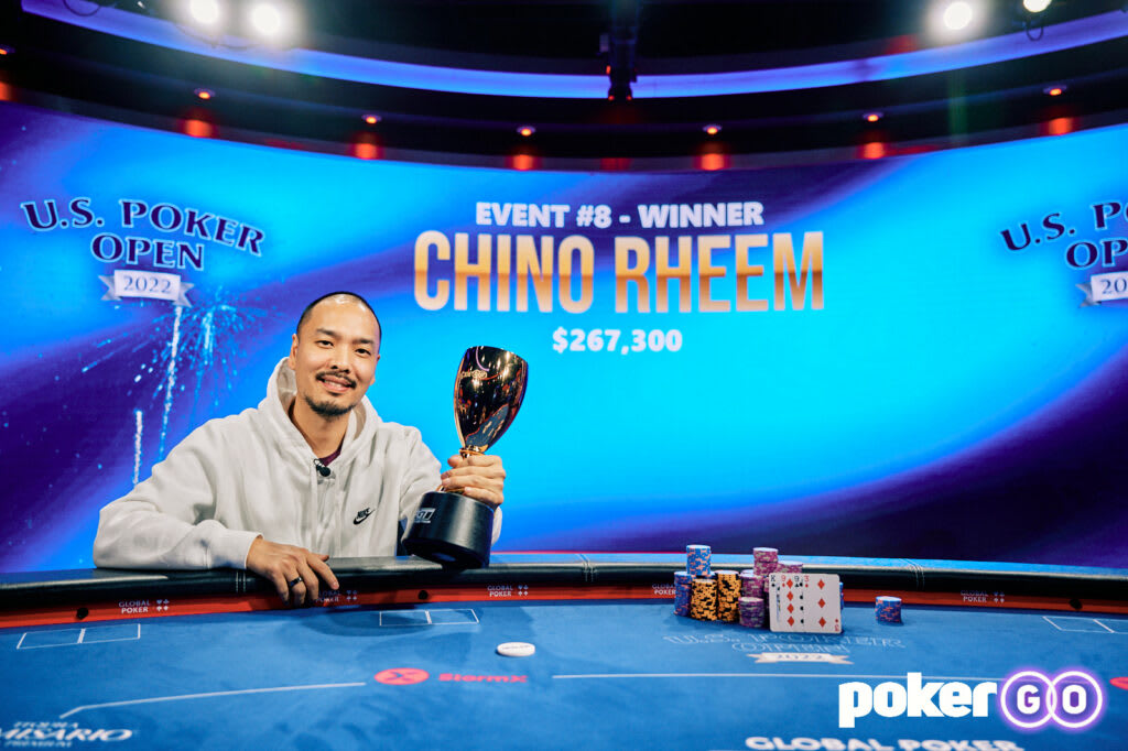 Rheem le aguó la fiesta a Hellmuth en el US Poker Open