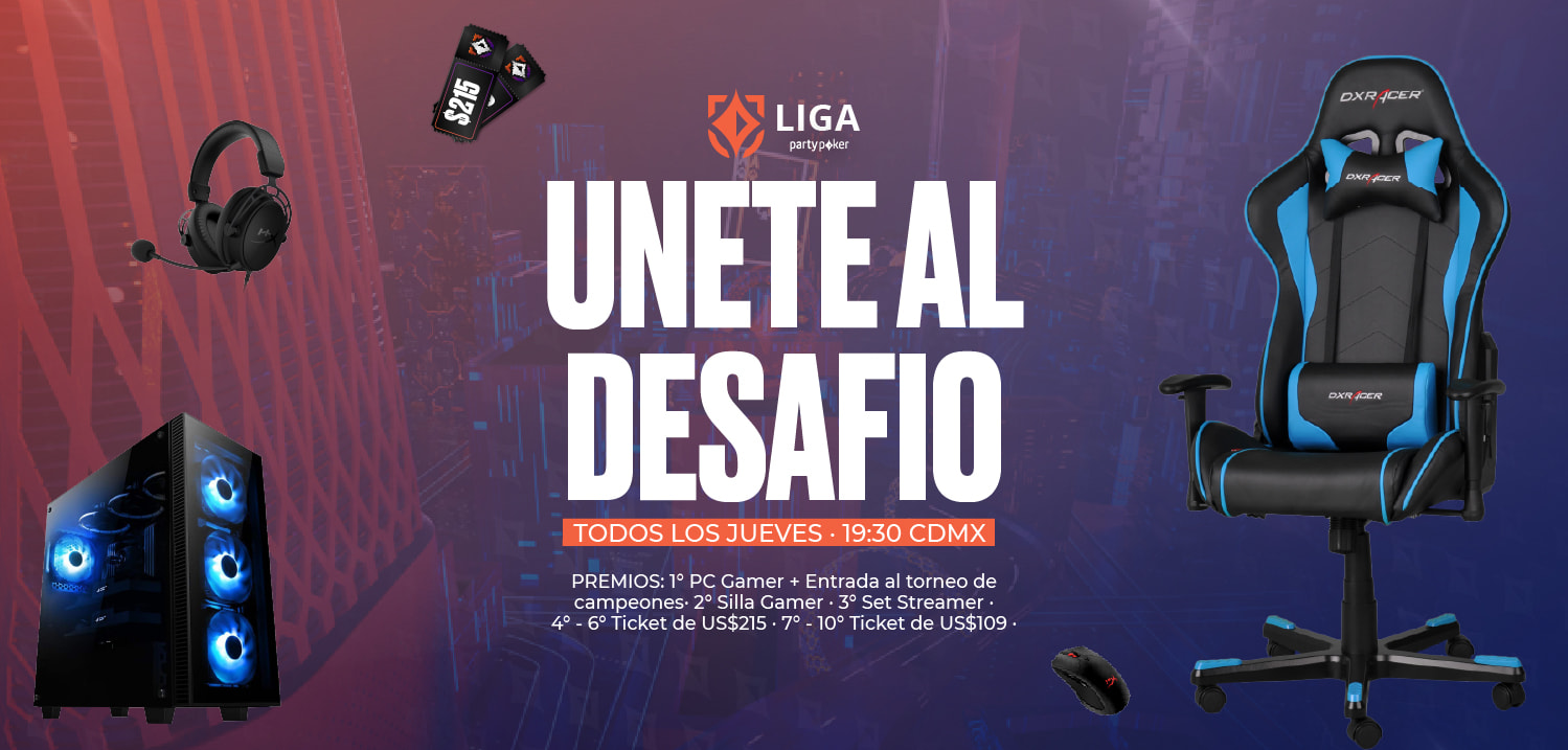 Si es jueves, es noche de Liga partypoker