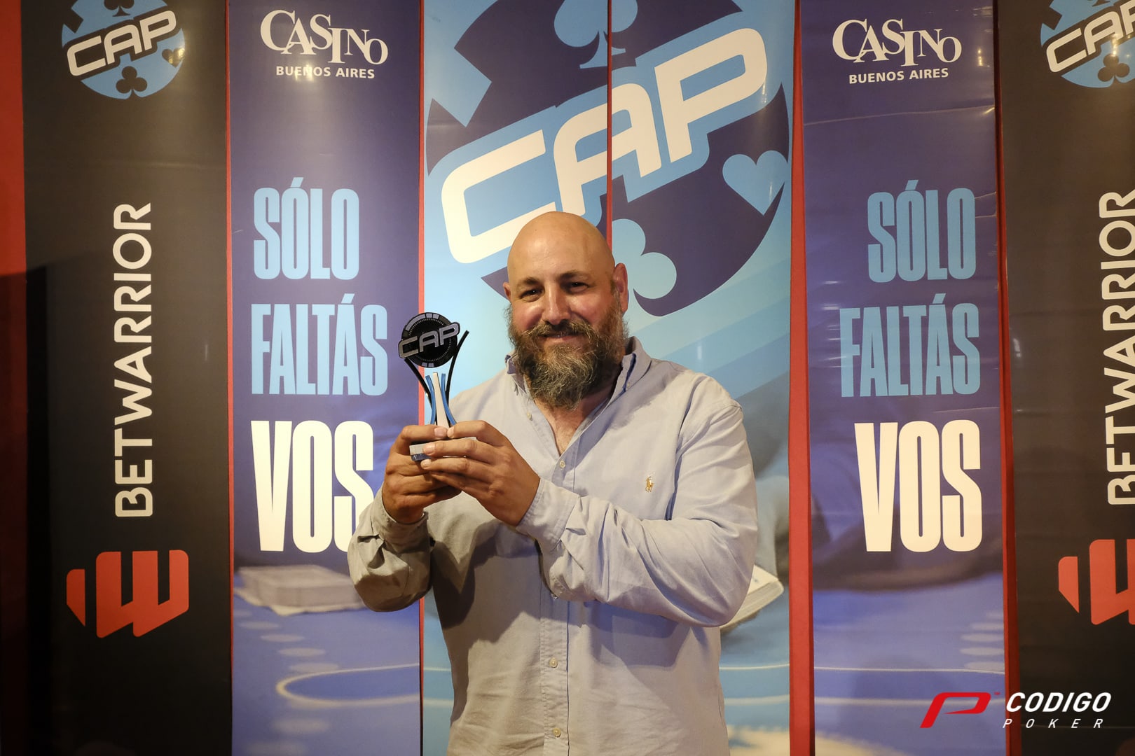 Di Francesco ganó la BetWarrior Seniors Cup