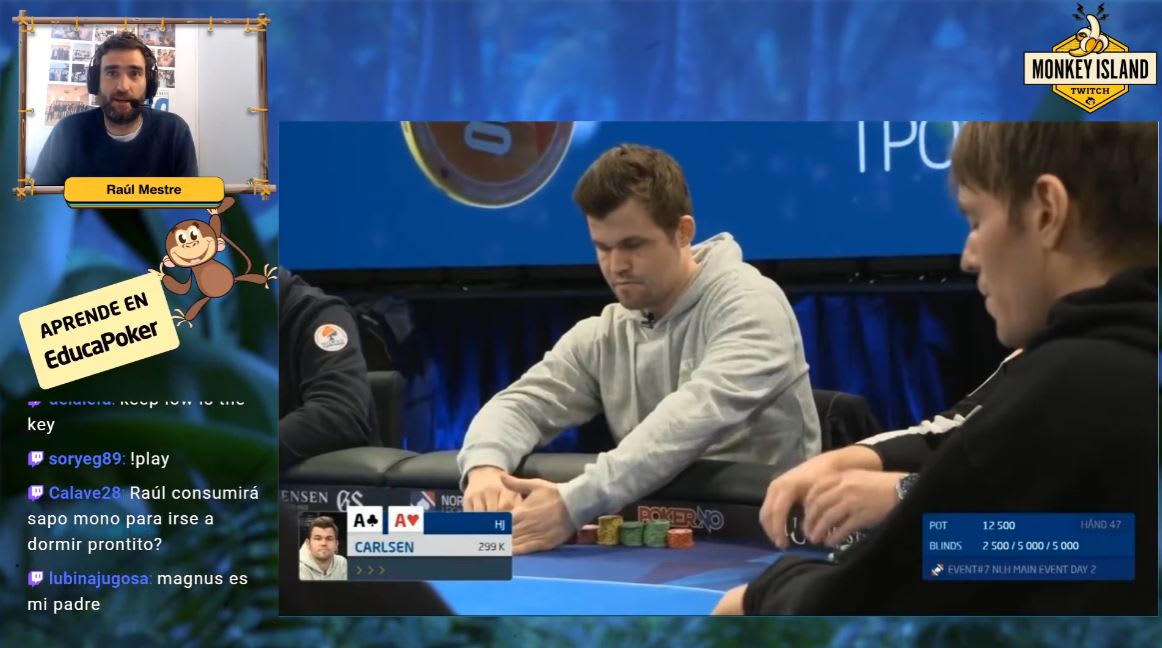Mestre pone en jaque una mano del campeón del mundo de ajedrez