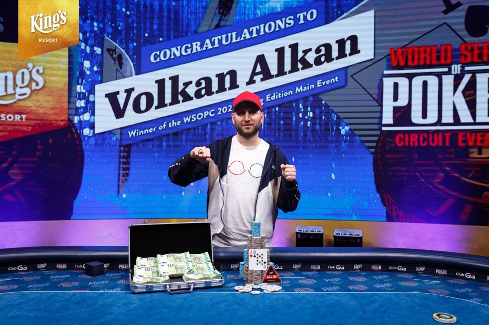 Alkan se quería ir pero terminó ganando el WSOPC