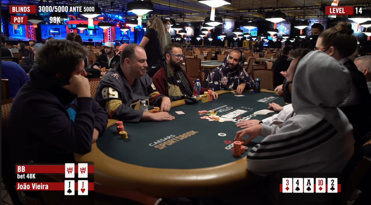 Joao Vieira en la WSOP vuelve a En la mente de un Pro