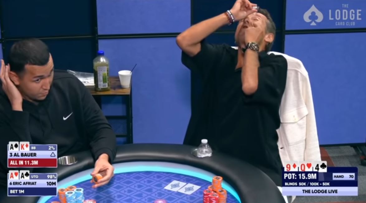 ¿Será ésta la verdadera «anti» cara de poker?