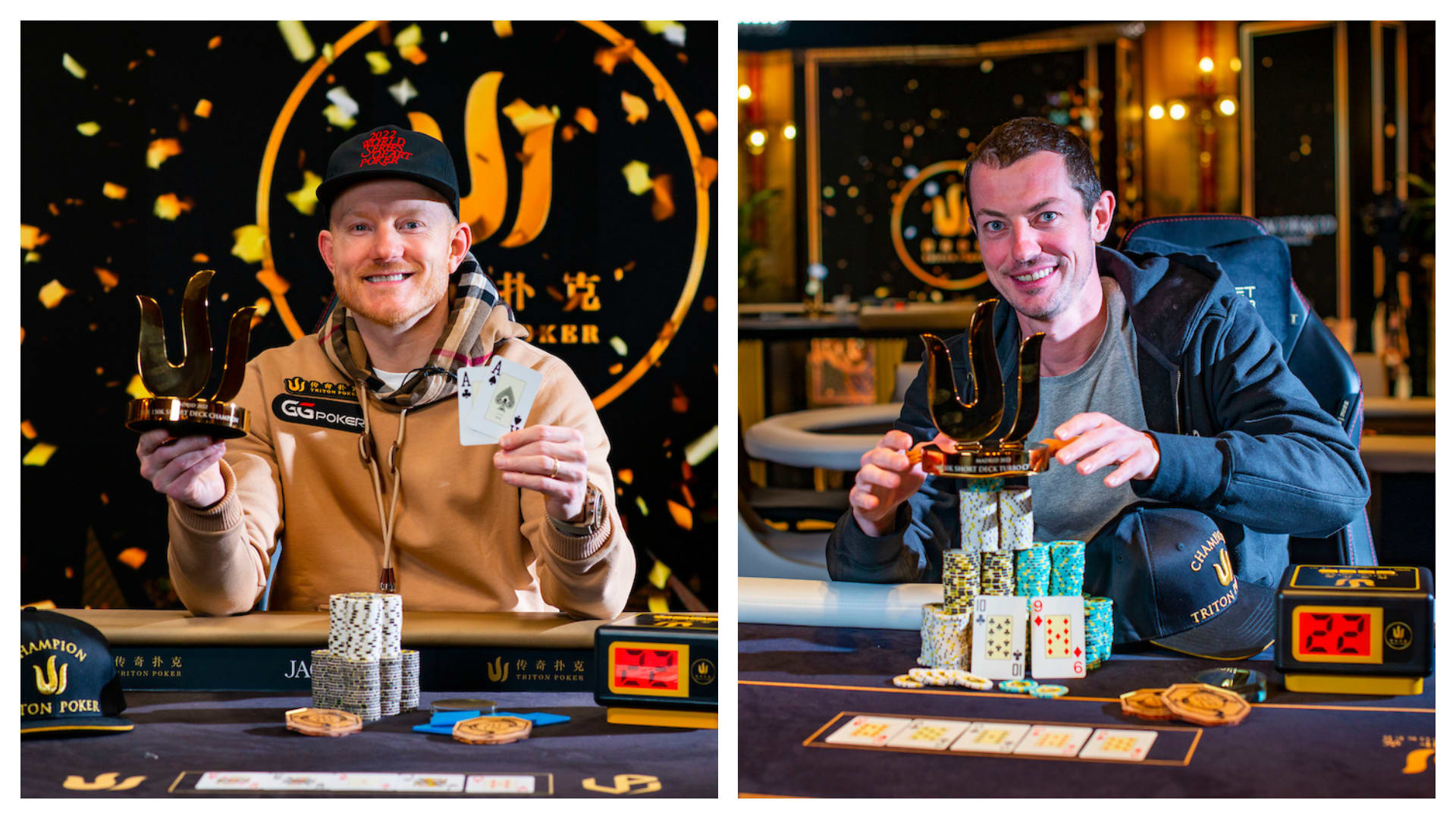 Koon y Dwan, los últimos campeones del Triton Poker Series