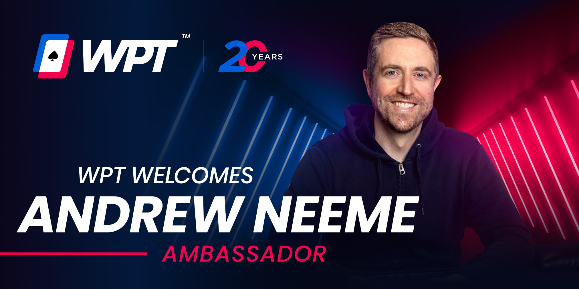 Neeme se convierte en el nuevo embajador del WPT