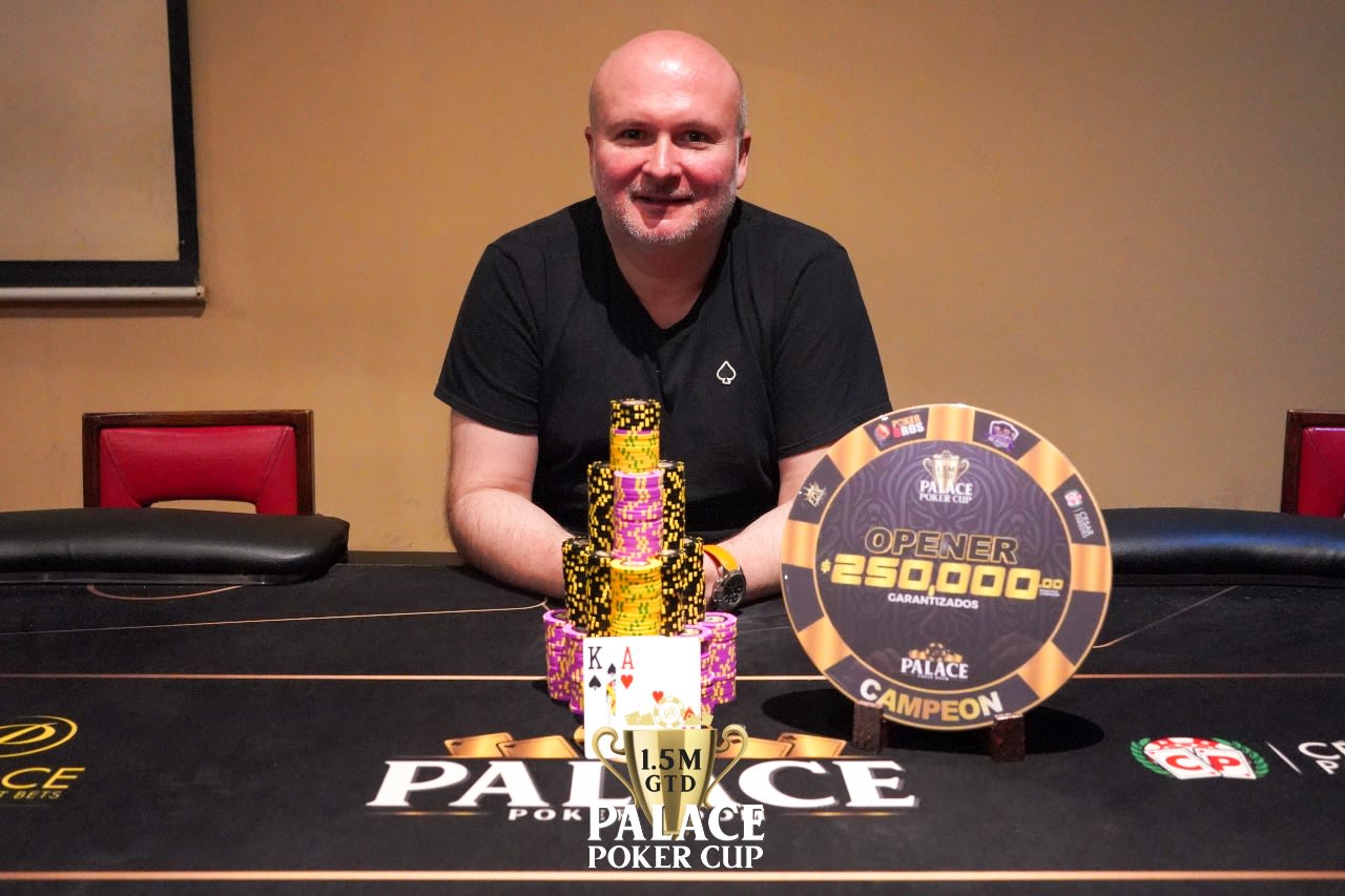 Palace Poker Cup: Siero es el campeón del Opener