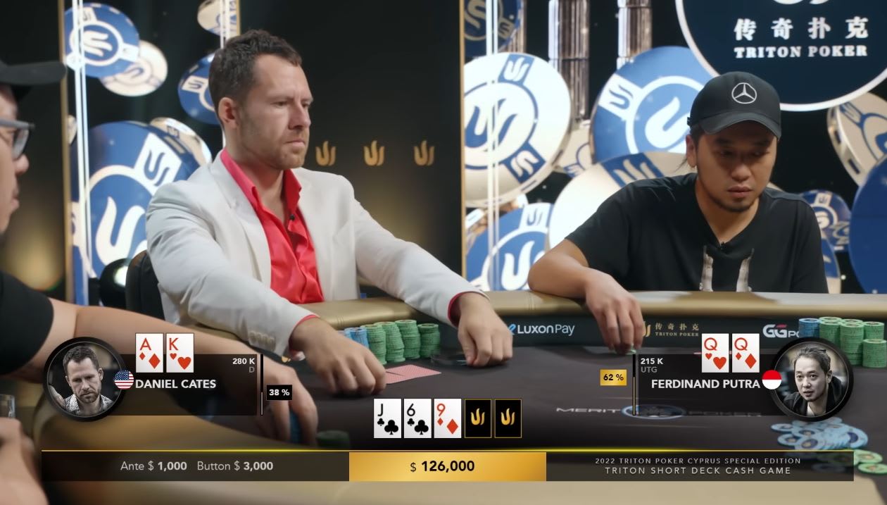 Dan Cates despluma recreacionales en el Short Deck Cash