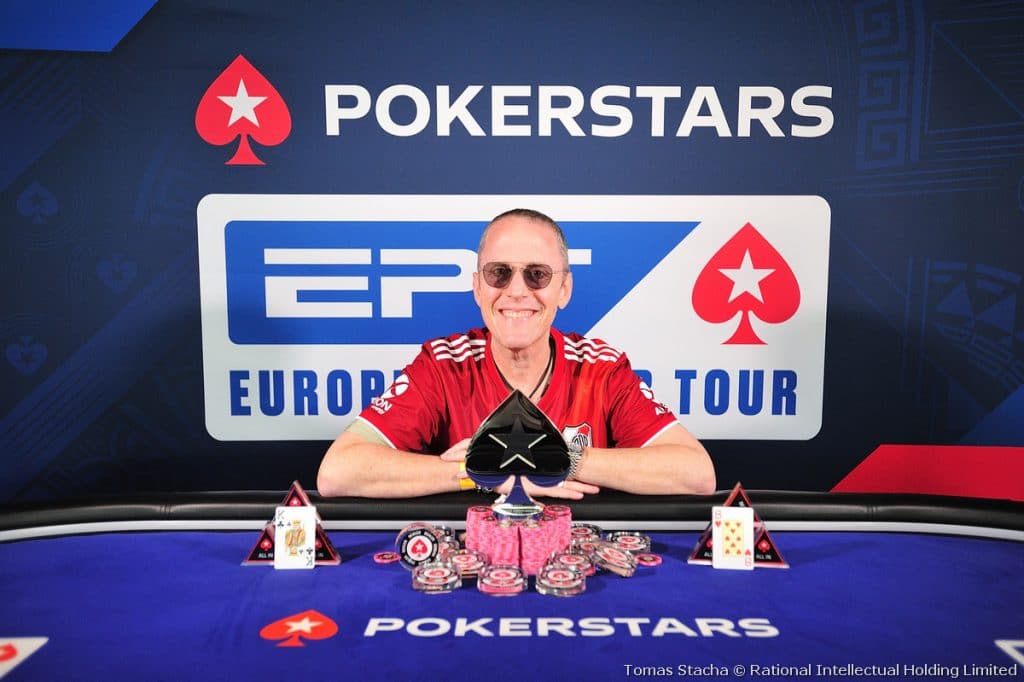 ¡Campeón! Cacho Korn se trae una pica del EPT Montecarlo