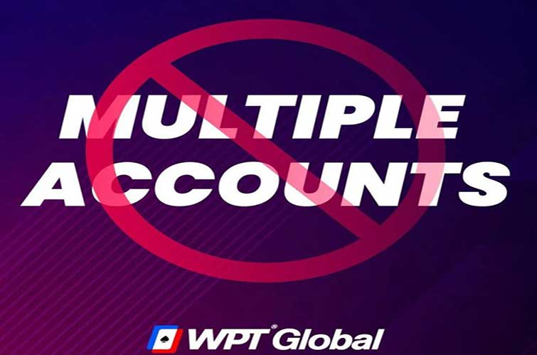 WPT Global está en contra de la multicuentas