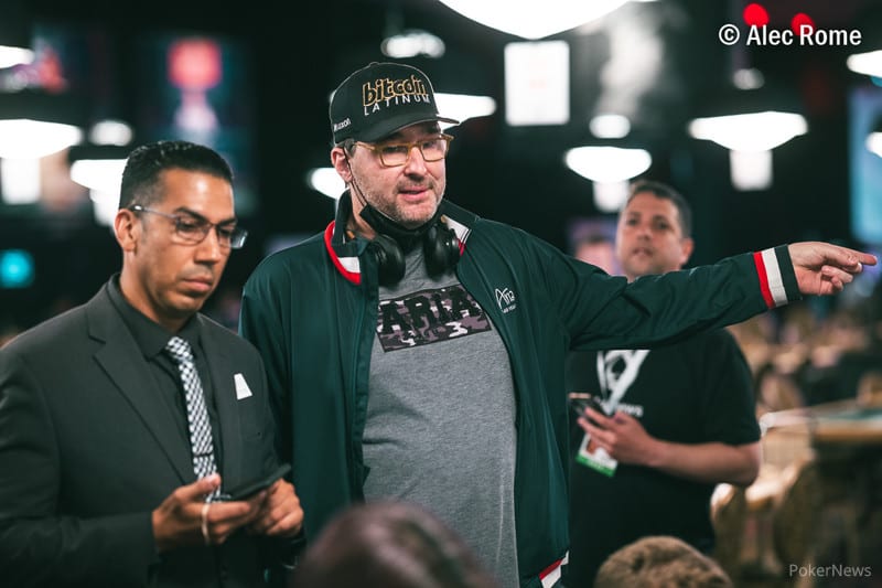 Hellmuth volvió de un descanso y sus fichas habían desaparecido