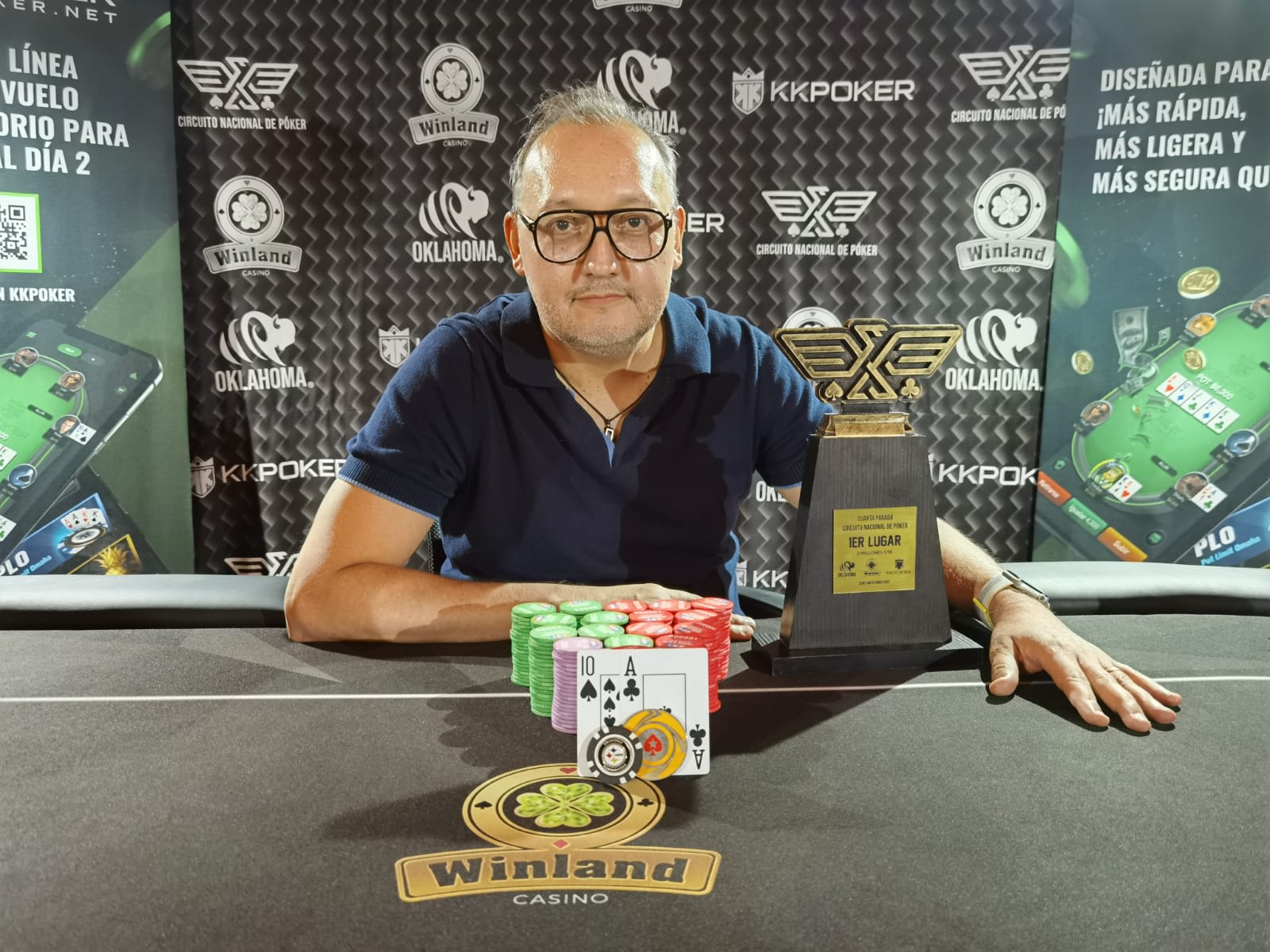 Morales es el nuevo campeón del Circuito Nacional de Poker