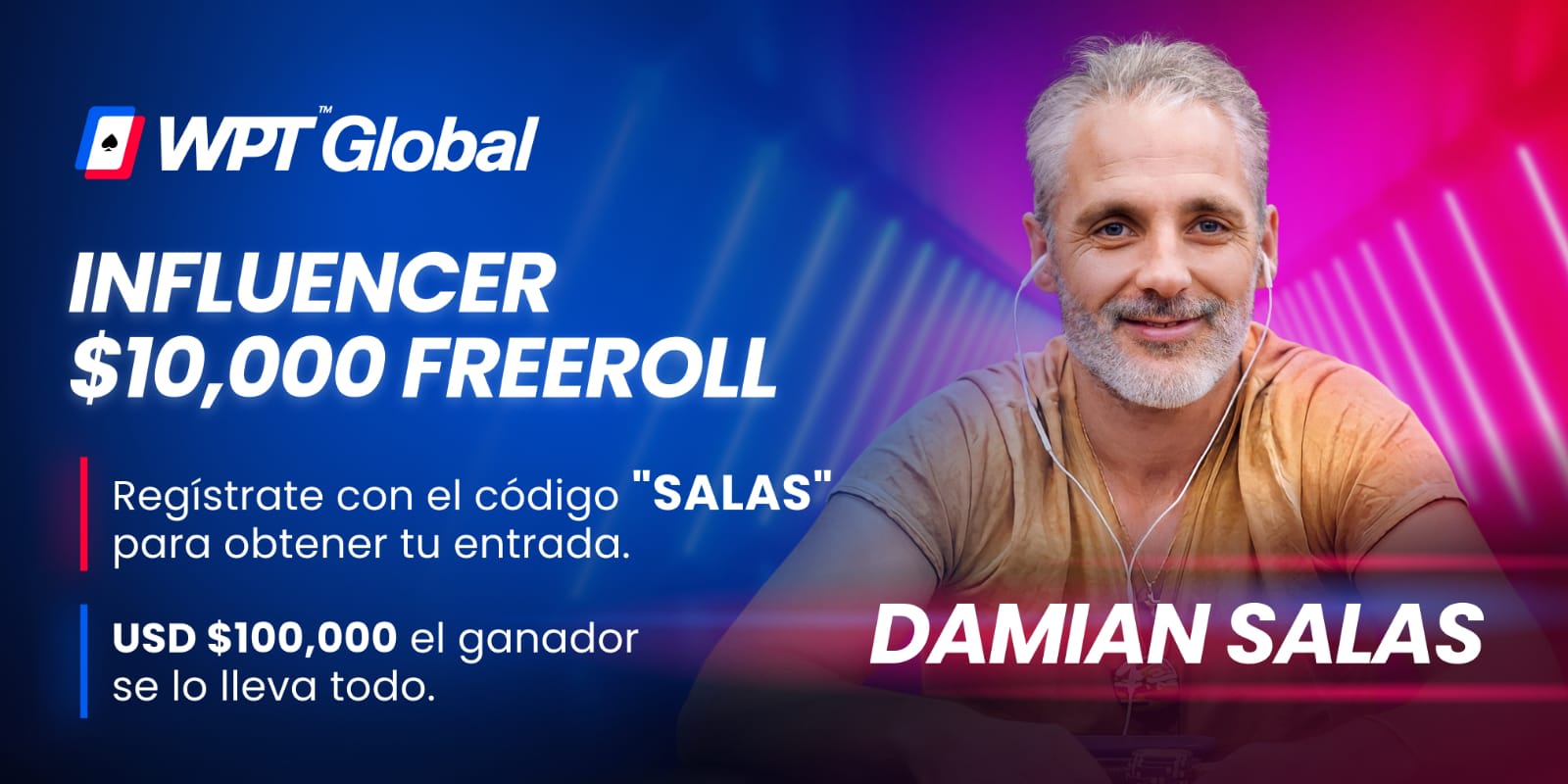 Se juega el Freeroll de Salas con 10 mil dólares garantizados